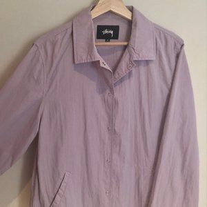 Stüssy light purple jacket